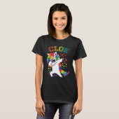 T-shirt Cloe Dabbing Unicorn (Devant entier)