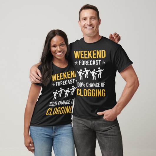 T-shirt Clog Clog Clog Week-end (Unisexe)