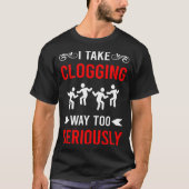 T-shirt Clogging Clog Clog Clogger (Devant)