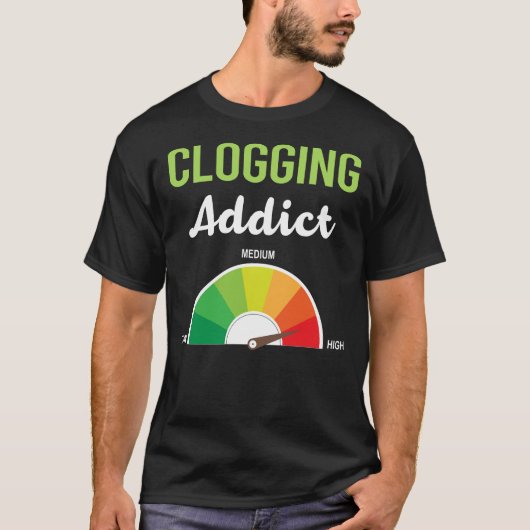 T-shirt Clogging Clog Clogger (Devant)