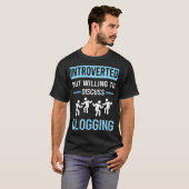 T-shirt Clogging Clog Clogger présenté (Devant entier)