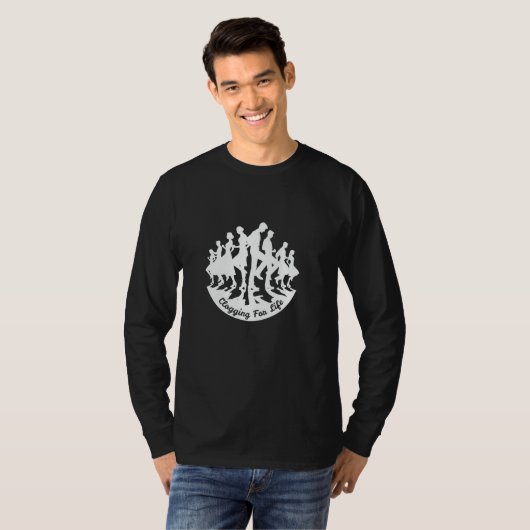 T-shirt Clogging For Life A Buck Clog Clogger Flatfoot Sto (Devant entier)