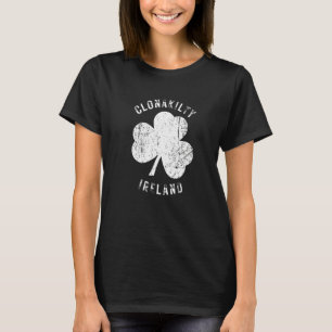 T-shirt Clonakilty Cork Irlande Trèfle Vintage en détresse