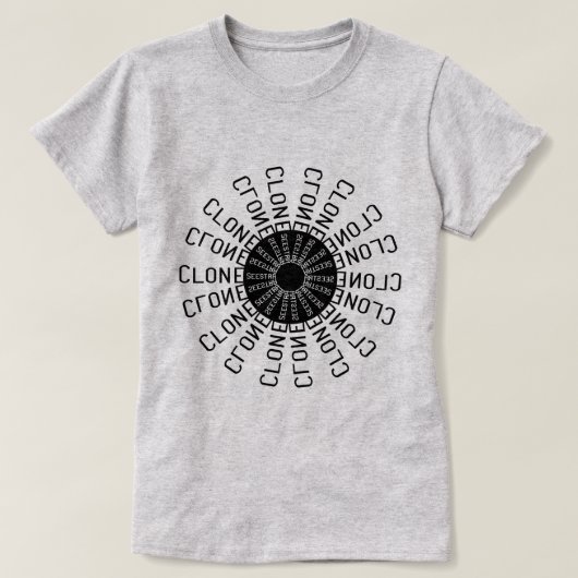 T-shirt Clone Seestra (Design devant)