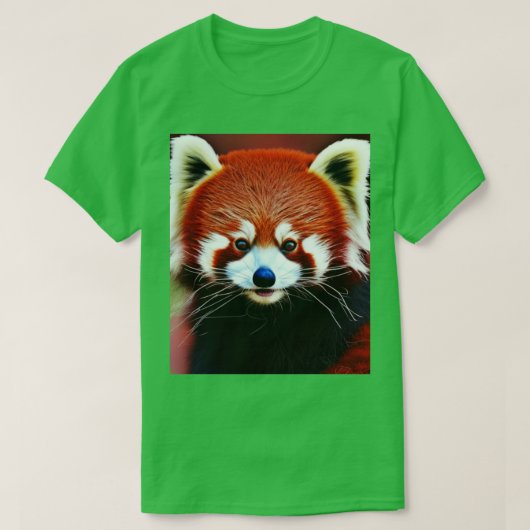 T-shirt Closeup de Red Panda Red Pandas (Design devant)