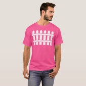 T-shirt Clôture de jardin (Devant entier)