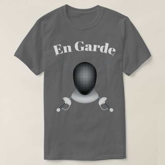 T-shirt Clôture En Garde (3) (Design devant)