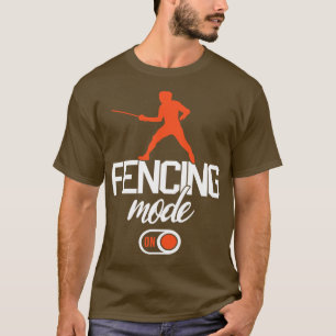 T-shirt Clôture Mode Sport Épées Epee Écrans