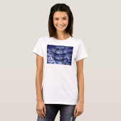 T-shirt Cloud 3D Abstrait (Devant entier)