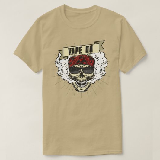 T-shirt Cloud Chaser Vapeur Rocker Vape Sur (Design devant)