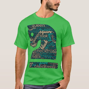 T-shirt Cloud d'échecs