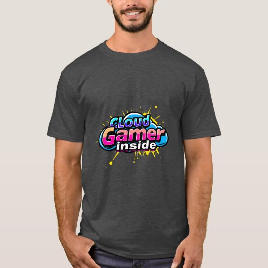 T-shirt Cloud gamers inside (Devant)