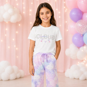 T-shirt Cloud Nine 9e anniversaire fille – Ciel pa