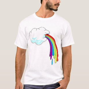 T-shirt Cloud Puking Rainbow