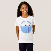 T-Shirt Cloud Puking Rainbow Tee - shirt (Devant entier)