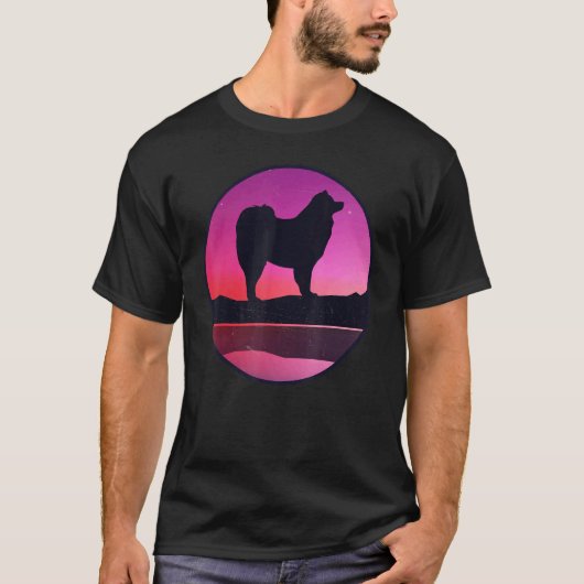 T-shirt Cloud Spitz Allemand Spitz Retro (Devant)