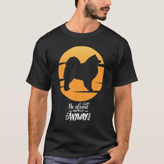 T-shirt Cloud Spitz German Spitz Retro 13 (Devant)