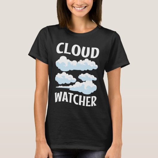 T-shirt Cloud Watcher  5 (Devant)