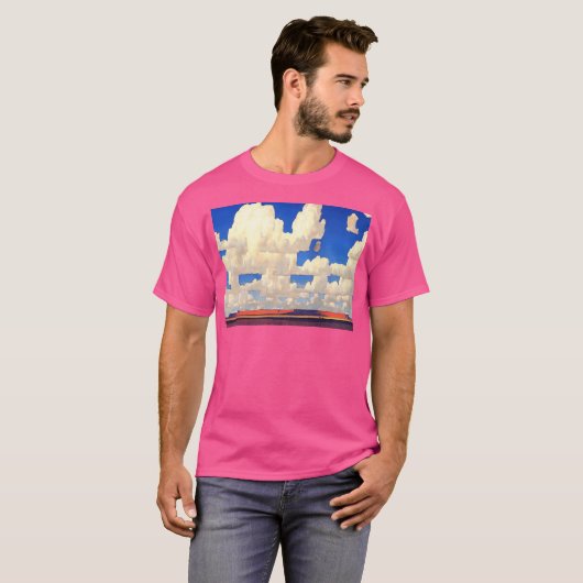 T-shirt Cloud World Par Maynard Dixon Active (Devant entier)