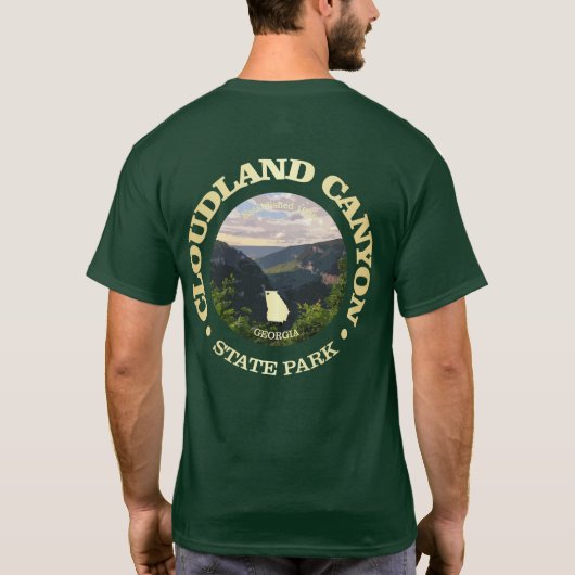 T-shirt Cloudland Canyon SP (Dos)