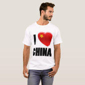 T-shirt clouez l'édition de dragon de la Chine d'amour de (Devant entier)