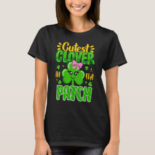 T-shirt Clover De Coupe Dans Le Jour de la Saint Patrick D