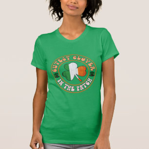 T-shirt Clover Le Plus Cutest Dans Le Patch