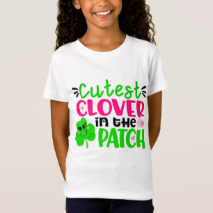 T-Shirt Clover Le Plus Cutest Dans Le Patch   Saint Patric