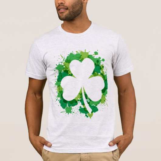 T-shirt Clover Mens St. Patricks (Devant)