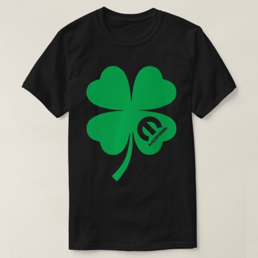 T-shirt Clover pour quatre feuilles de la fête de (Design devant)