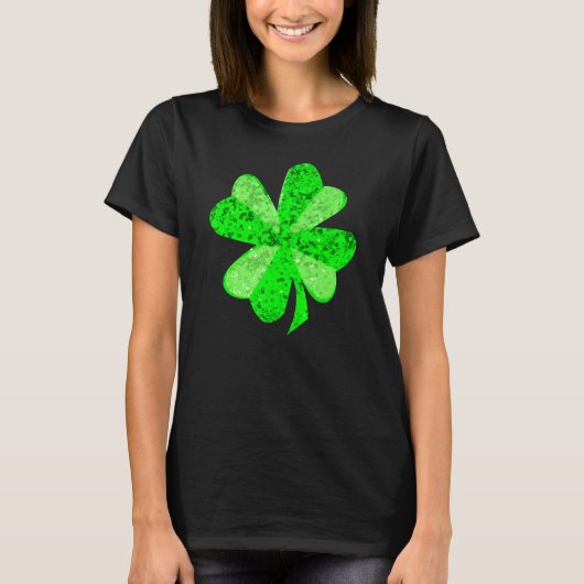 T-shirt Clover Shamrock Funny St Saint Patrick's Day (Devant)