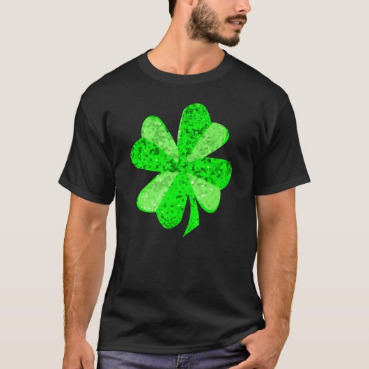 T-shirt Clover Shamrock Funny St Saint Patrick's Day (Devant)