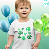T-shirt Clover Shamrock Irlande Jour de la Saint Patrick i