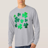 T-shirt Clover Shamrock Leaf Irish Pride St Patrick's Day (Devant)