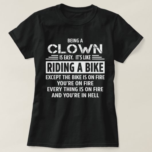 T-shirt Clown (Design devant)