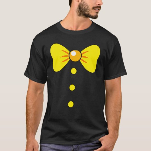 T-shirt Clown Big Bow Cravate Tacky Clown Outfit Pour Hall (Devant)