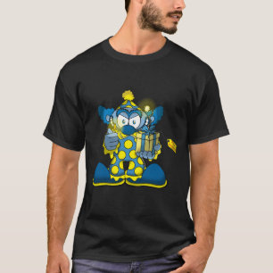 T-shirt Clown Blagueur (Chemise Sombre)