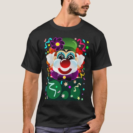 T-SHIRT CLOWN CARNIVAL COSTUME (Devant)
