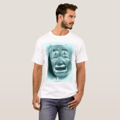 T-shirt Clown cyan (Devant entier)
