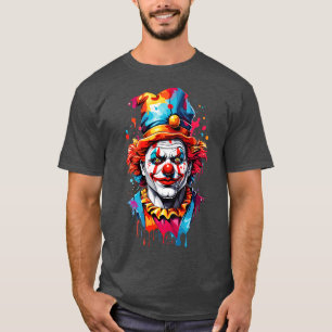 T-shirt Clown effrayant