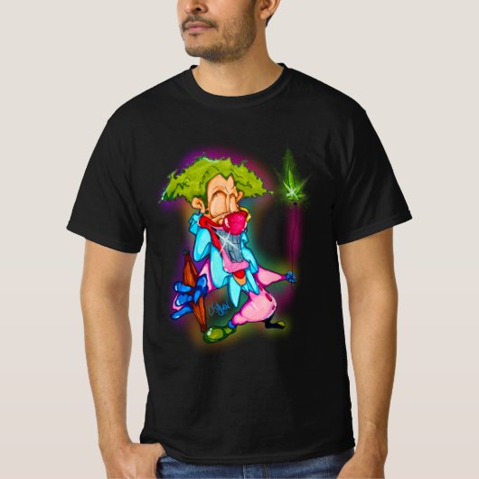 T-shirt Clown Fumeur (Devant)