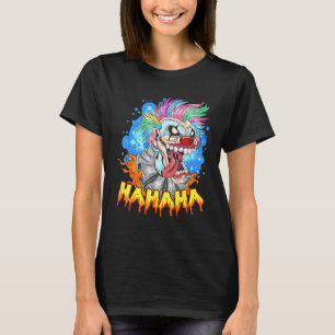 T-shirt Clown incroyable effrayant et horreur d'Halloween