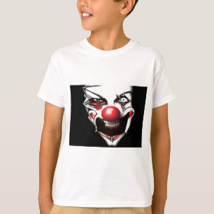 T-shirt Clown mauvais