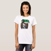 T-shirt Clown mauvais déloyal (Devant entier)