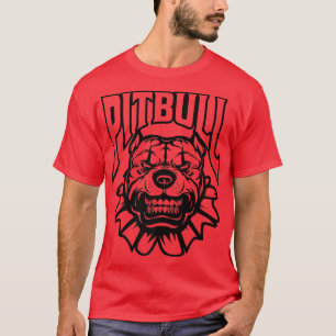 T-shirt Clown Pitbull, Visage de chien, Propriétaire de ch