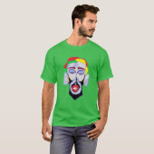 T-shirt clown robot (Devant entier)