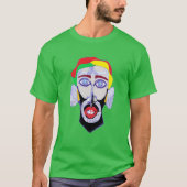 T-shirt clown robot (Devant)