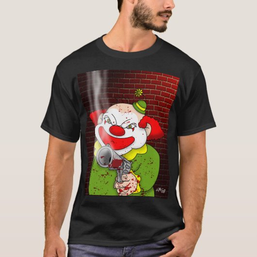 T-Shirt Clown Tueur (Devant)