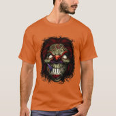 T-shirt Clown Zombie Maléfique, (Devant)