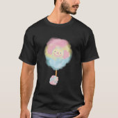 T-shirt Clowncore Clown Cotton Candy (Devant)